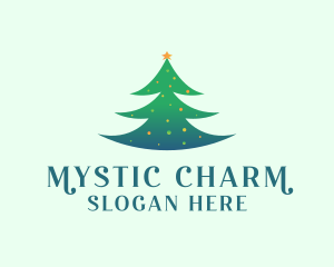 Holiday Christmas Tree logo design