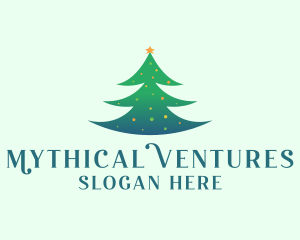 Holiday Christmas Tree logo design