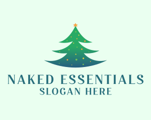 Holiday Christmas Tree logo design