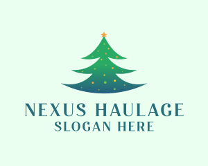 Holiday Christmas Tree logo design