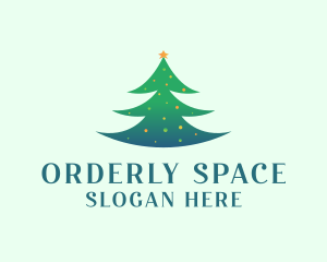 Holiday Christmas Tree logo design