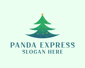 Holiday Christmas Tree logo design