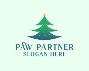 Holiday Christmas Tree logo design