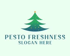 Holiday Christmas Tree logo design