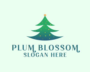 Holiday Christmas Tree logo design