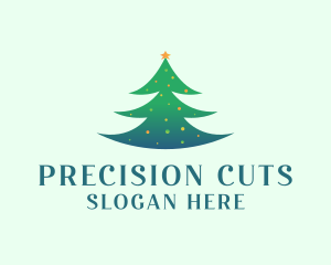 Holiday Christmas Tree logo design