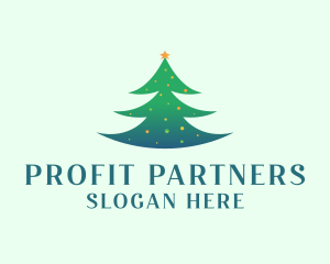 Holiday Christmas Tree logo design