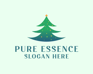 Holiday Christmas Tree logo design