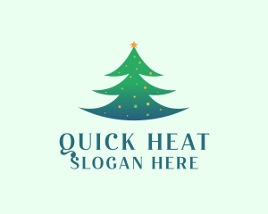 Holiday Christmas Tree logo design