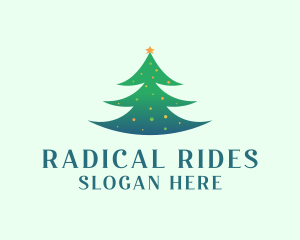 Holiday Christmas Tree logo design