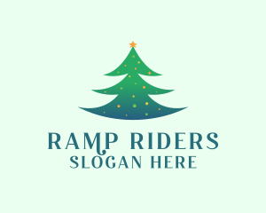 Holiday Christmas Tree logo design