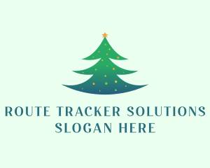 Holiday Christmas Tree logo design