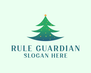 Holiday Christmas Tree logo design