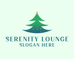 Holiday Christmas Tree logo design