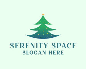 Holiday Christmas Tree logo design