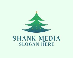 Holiday Christmas Tree logo design