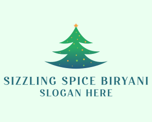 Holiday Christmas Tree logo design