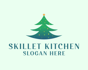 Holiday Christmas Tree logo design