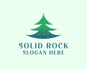 Holiday Christmas Tree logo design