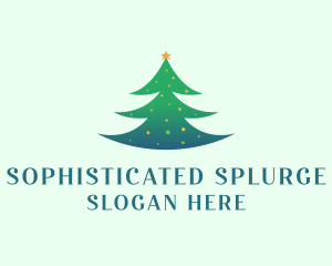 Holiday Christmas Tree logo design