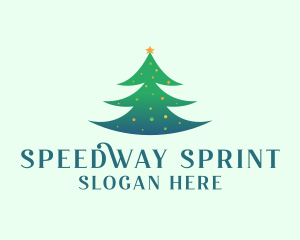 Holiday Christmas Tree logo design