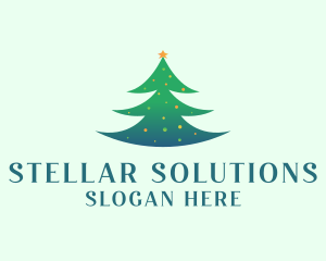 Holiday Christmas Tree logo design