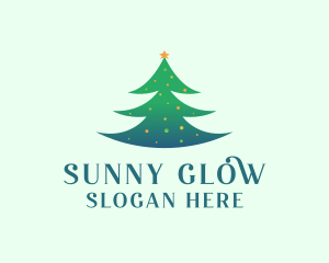 Holiday Christmas Tree logo design