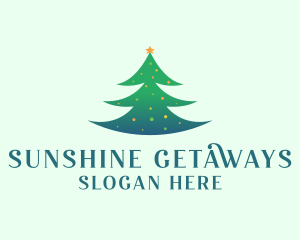 Holiday Christmas Tree logo