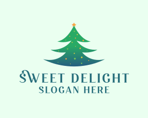 Holiday Christmas Tree logo design