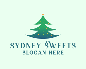 Holiday Christmas Tree logo design