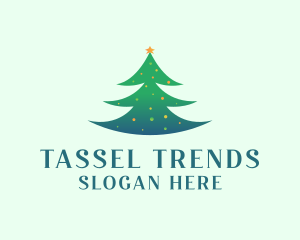 Holiday Christmas Tree logo design