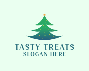 Holiday Christmas Tree logo design