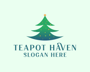 Holiday Christmas Tree logo design