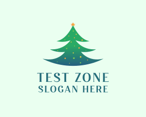 Holiday Christmas Tree logo design