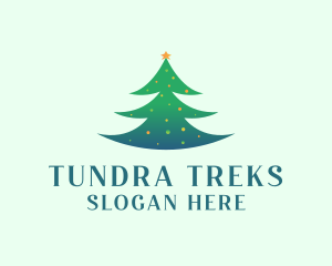 Holiday Christmas Tree logo design