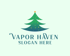 Holiday Christmas Tree logo design