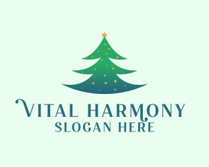 Holiday Christmas Tree logo design