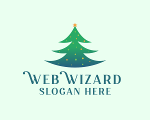 Holiday Christmas Tree logo design