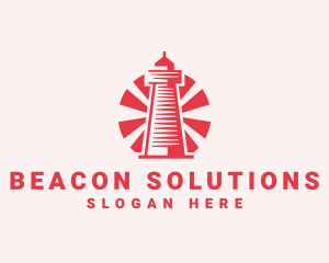 Red Light Tower logo design