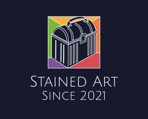 Stained Glass Tool Box logo design