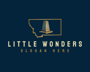 Montana Tourist Spot Monument logo design