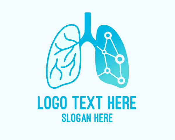 Pulmonology logo example 1