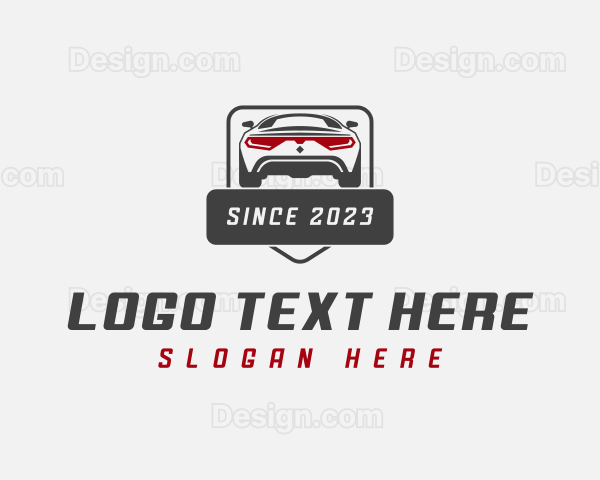 Car Auto Detailing Vehicle Logo