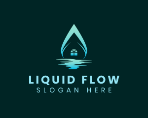 House Water Supply logo design