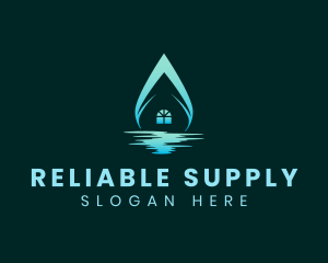 House Water Supply logo design