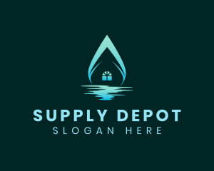 House Water Supply logo design