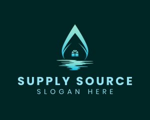 House Water Supply logo design