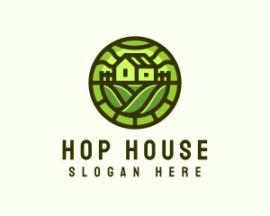 Agriculture Farm House logo design