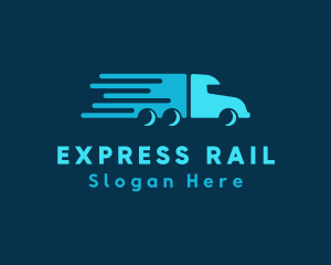 Express Truck Logistics logo design