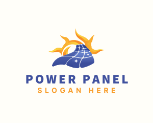 Solar Panel Sun Energy logo